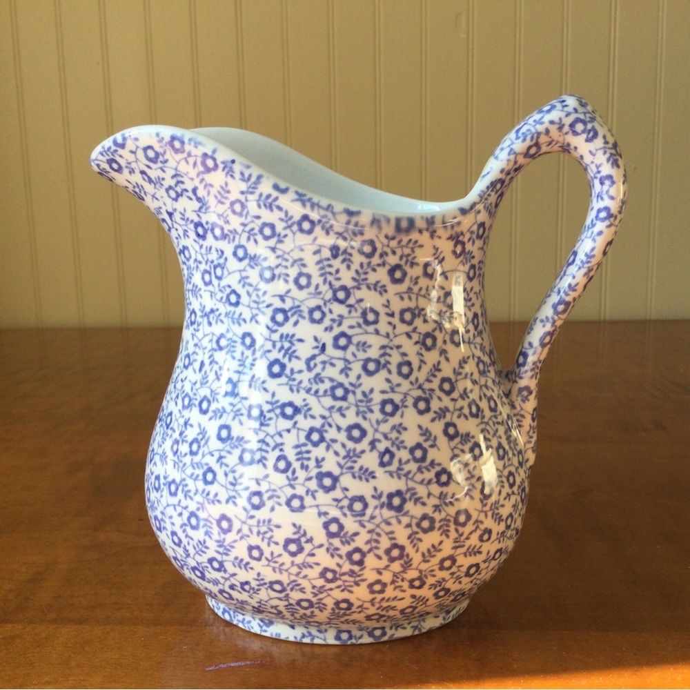 Milk - Creamer Pitcher BURLEIGH “FELICITY” 12 oz. EUC